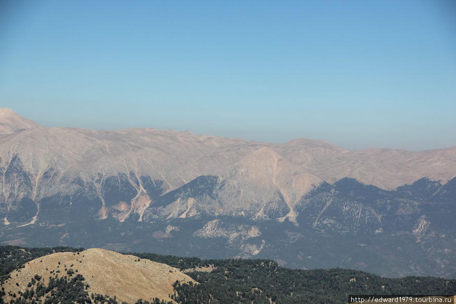 Гора Тахталы, высота 2365 м Кемер, Турция