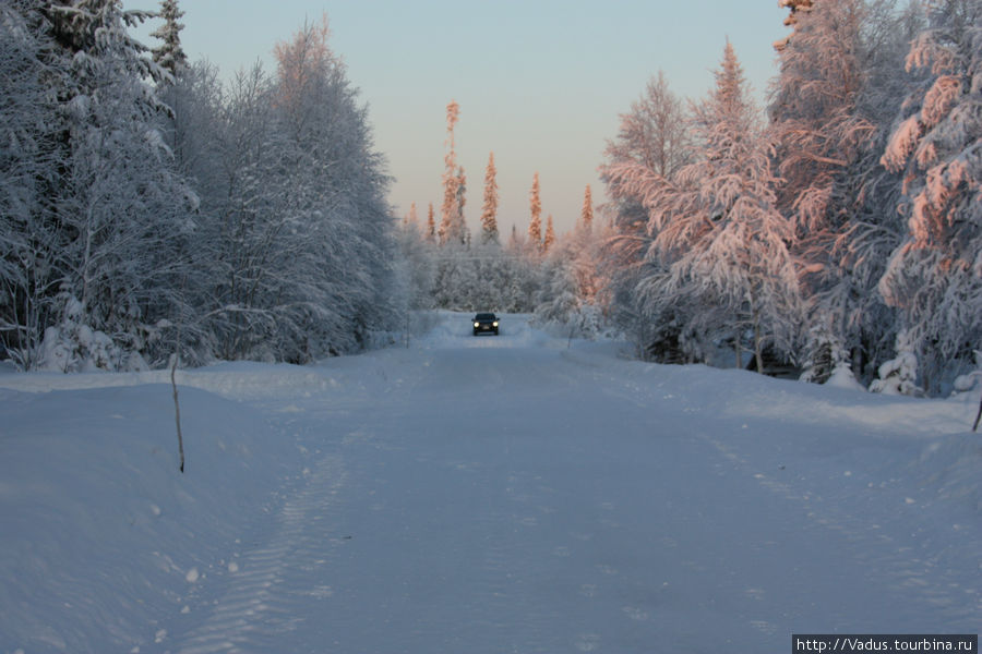 Новый Год в морозилке Рука, Финляндия