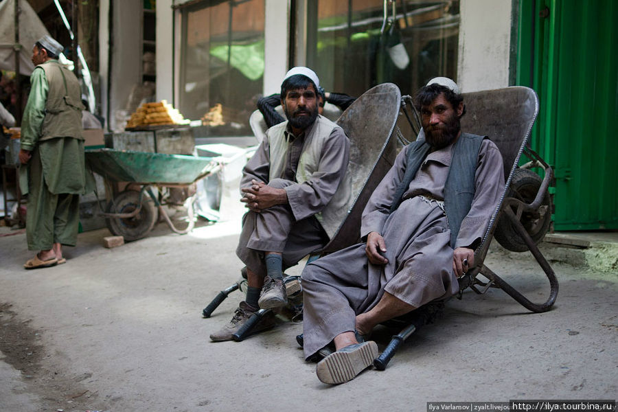Носильщики Кабул, Афганистан