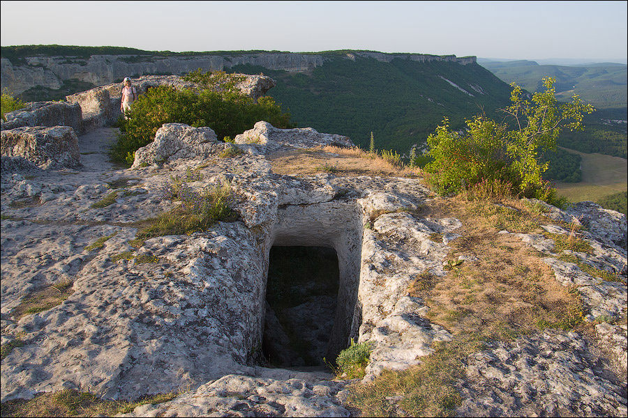 Оконечность Дырявого мыса, июнь 2009 г. Область Севастополь, Россия