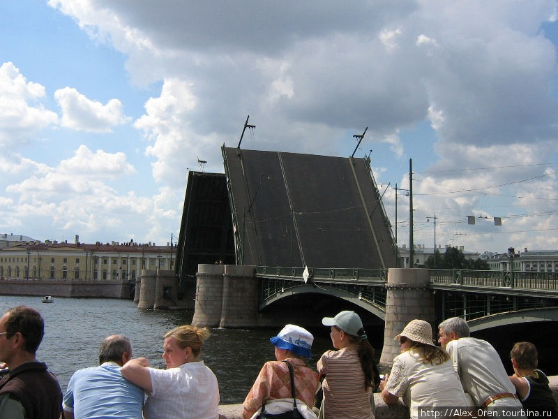 Биржевой мост Санкт-Петербург, Россия