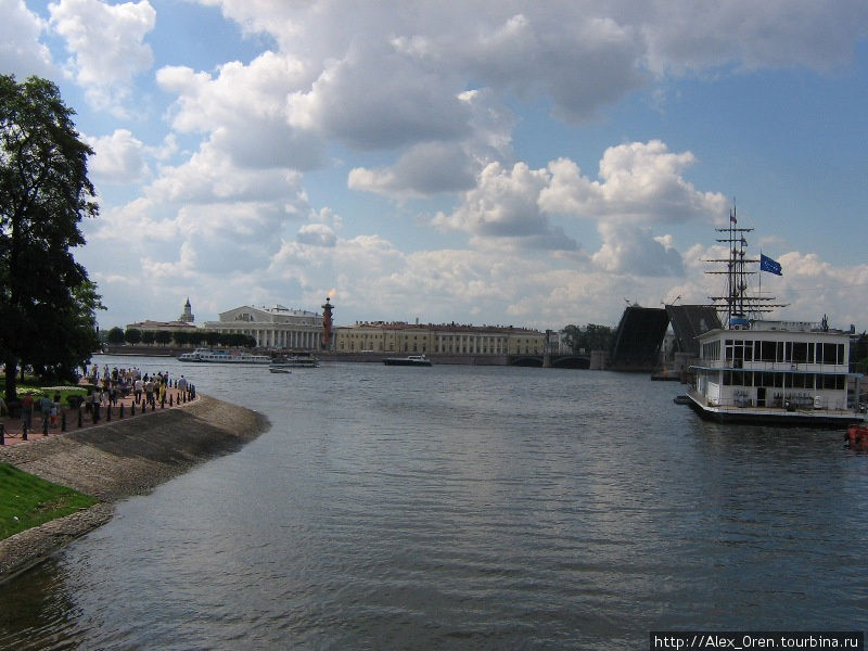 Разведённые мосты Санкт-Петербург, Россия