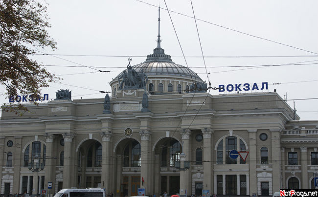 Здание вокзала Одесса, Украина