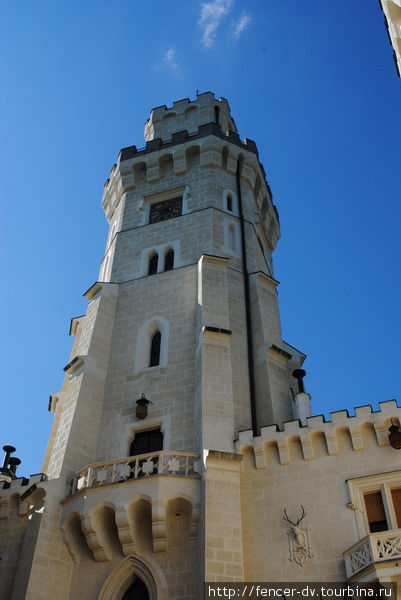 Башня Chateau Глубока-над-Влтавой, Чехия