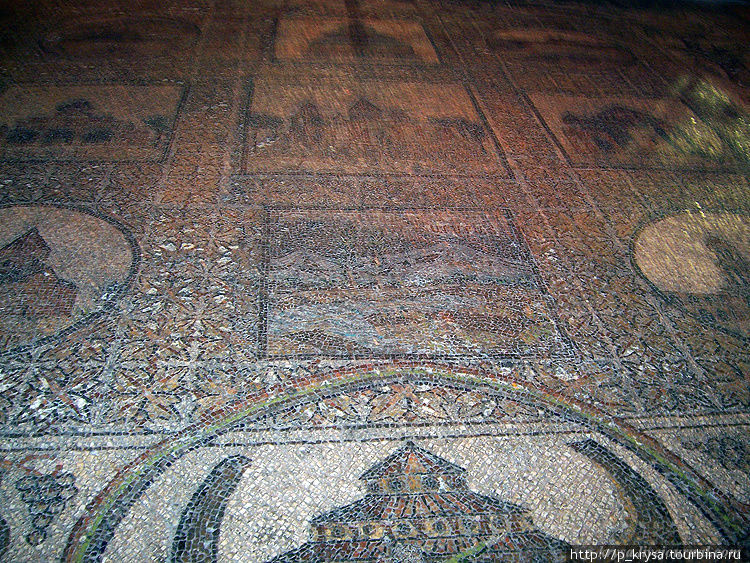 Мое внимание привлекла мозаика на полу, где я узнала такие знакомые мне армянские сюжеты. Иерусалим, Израиль