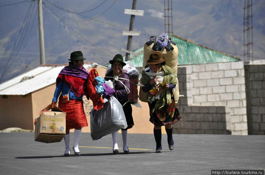 Индейцы Пухили, Эквадор