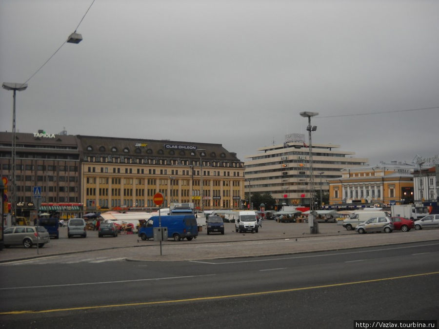 Главная площадь города Турку, Финляндия