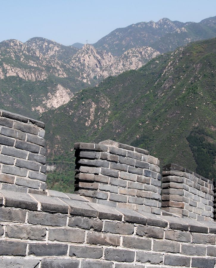 Рукотворное и нерукотворное творение Бадалин (Великая Стена), Китай