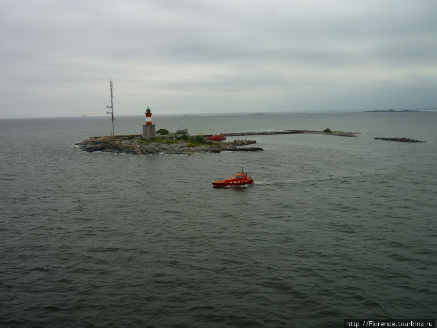 Остров, на котором навстречу кораблям отправляются лоцманы Финляндия