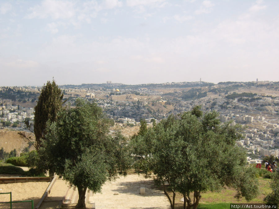 Вид на старый Иерусалим. Израиль
