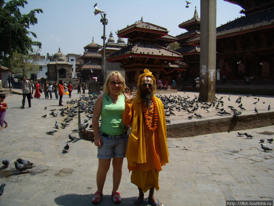 Традиционное фото. Катманду, Непал