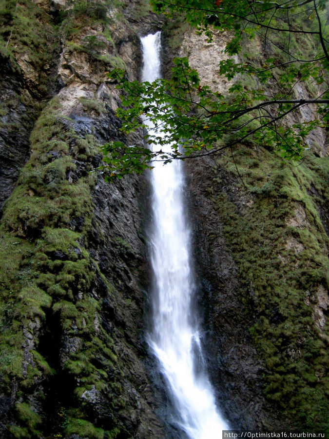 Прогулка к водопаду по ущелью Лихтенштайнкламм. Санкт-Йохан-им-Понгау, Австрия