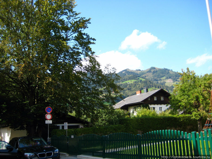Неделя отдыха в сентябре в красивом городке в Альпах. Санкт-Йохан-им-Понгау, Австрия
