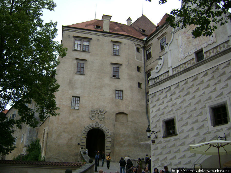 Игрушечный город в тени замка Чешский Крумлов, Чехия