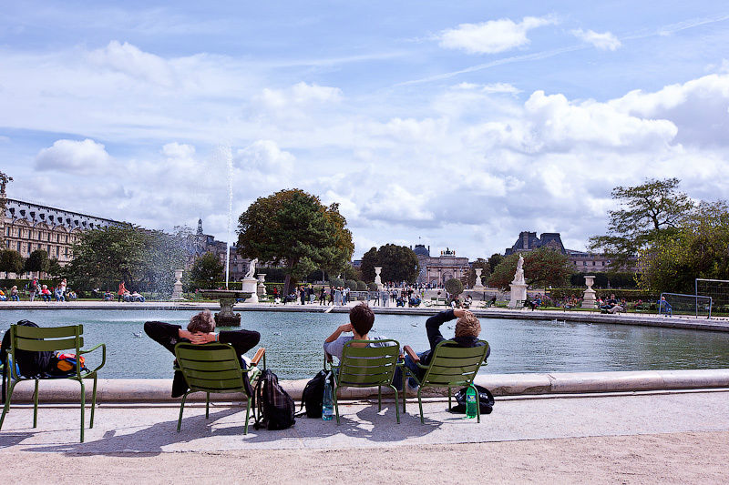 Парк привели в порядок только в 1989 году. Париж, Франция