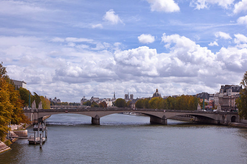 Мост в Ситэ. Париж, Франция