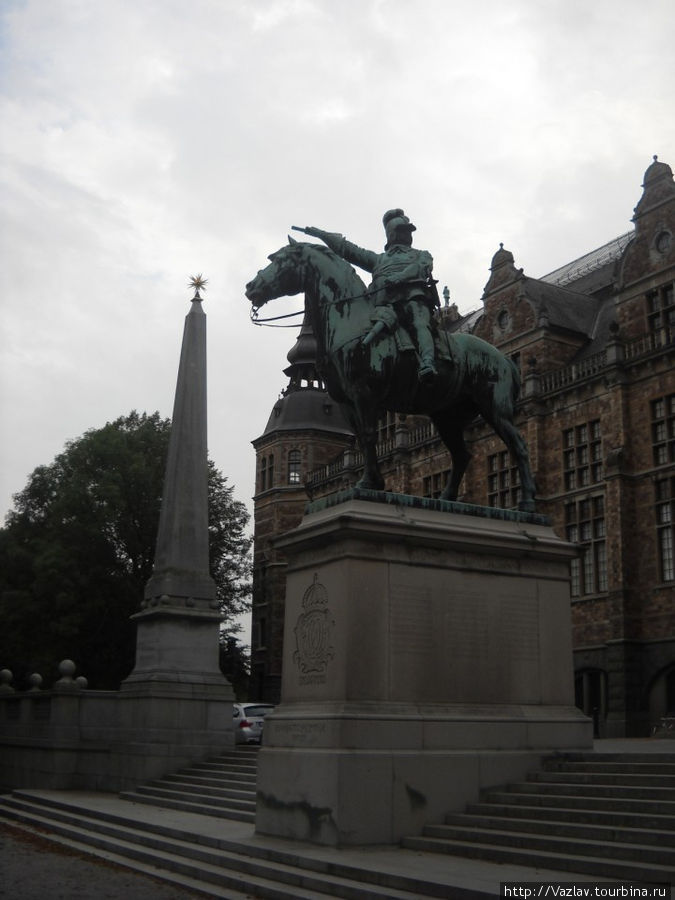 Королевская статуя Стокгольм, Швеция