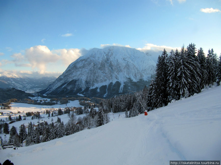 Снова лыжи. Tauplitz Грац, Австрия