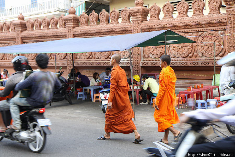 Пномпень. Прогулки по центру.