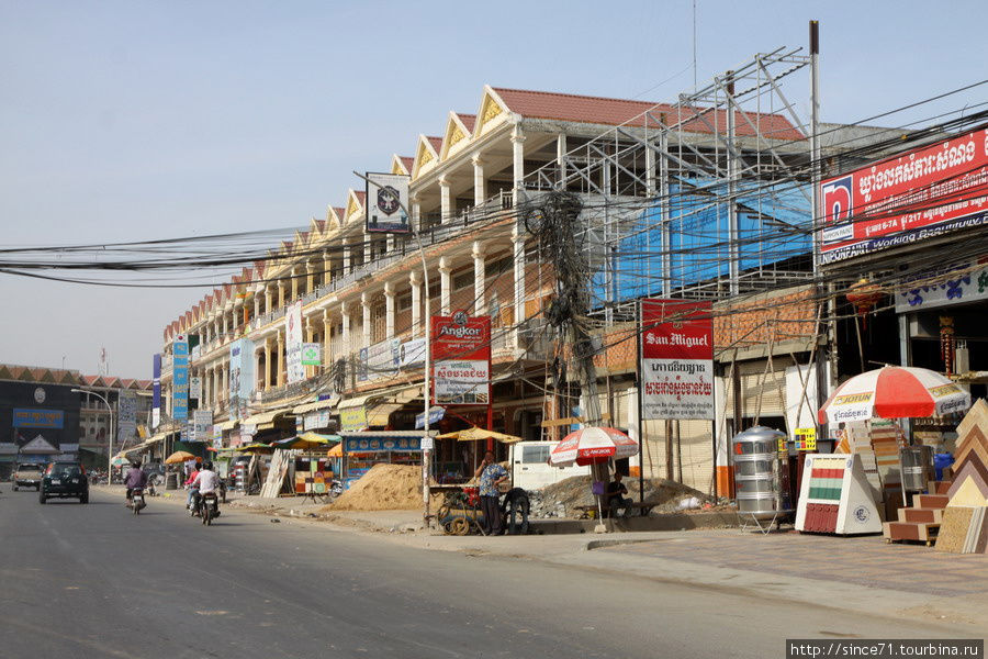 Пномпень. Прогулки по улицам.
