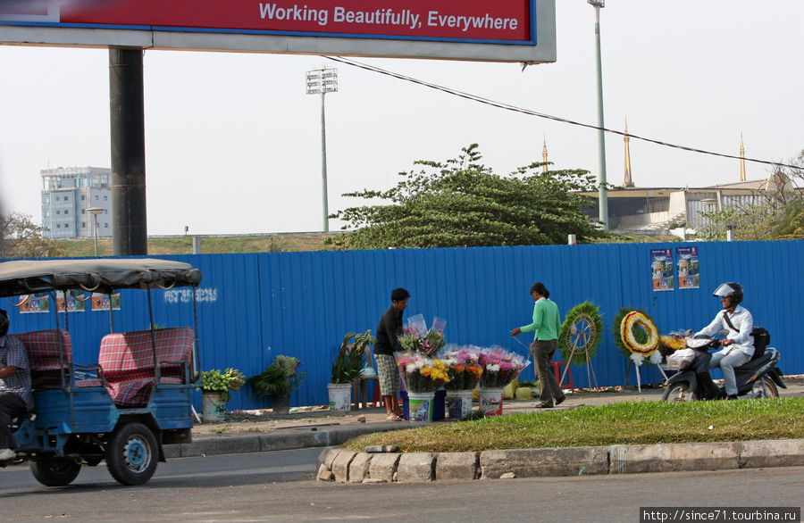 Пномпень. Прогулки по улицам.