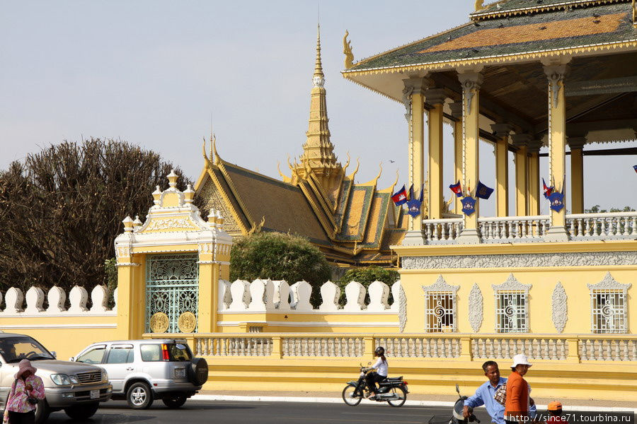 Пномпень. Королевский дворец Пномпень, Камбоджа