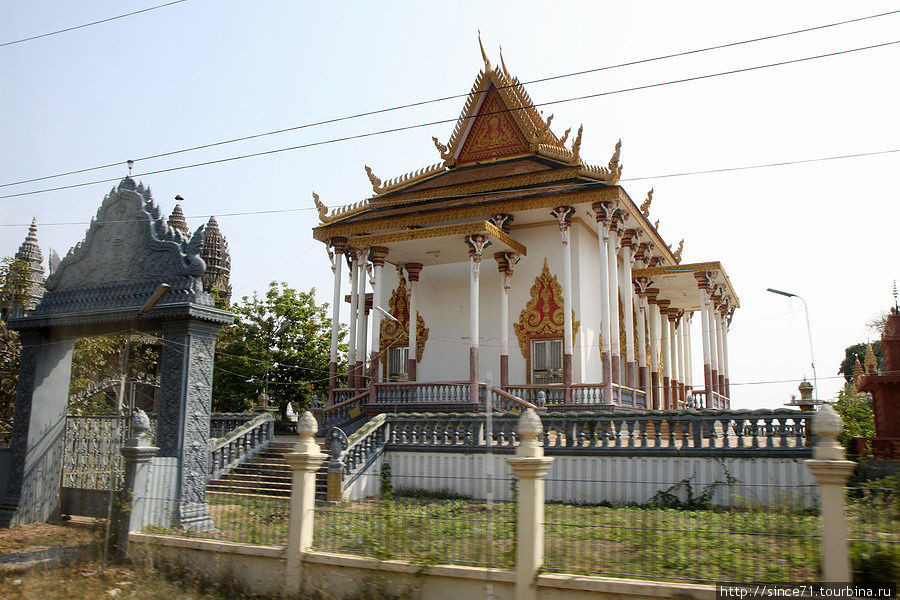 Дорога из Пномпеня в Сием Рип Сиемреап, Камбоджа