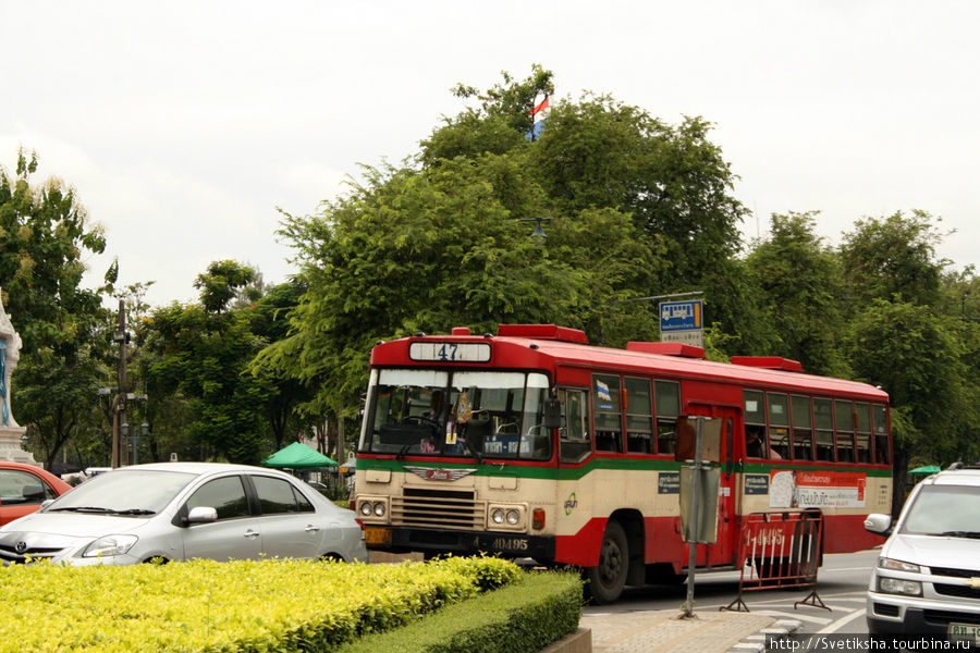 Городской автобус в Бангкоке Бангкок, Таиланд