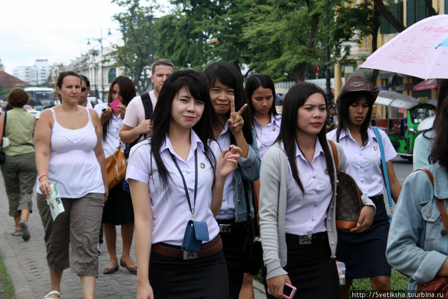 Веселые студентки Бангкок, Таиланд
