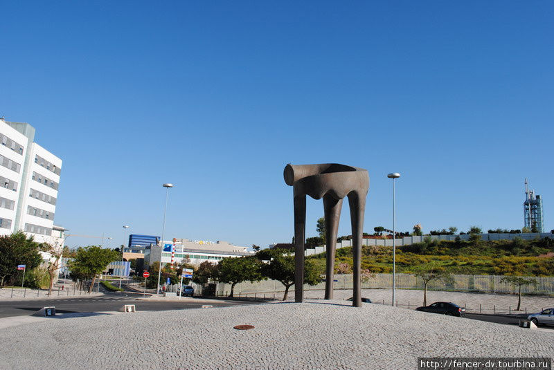 Современное искусство на столичных улицах Лиссабон, Португалия