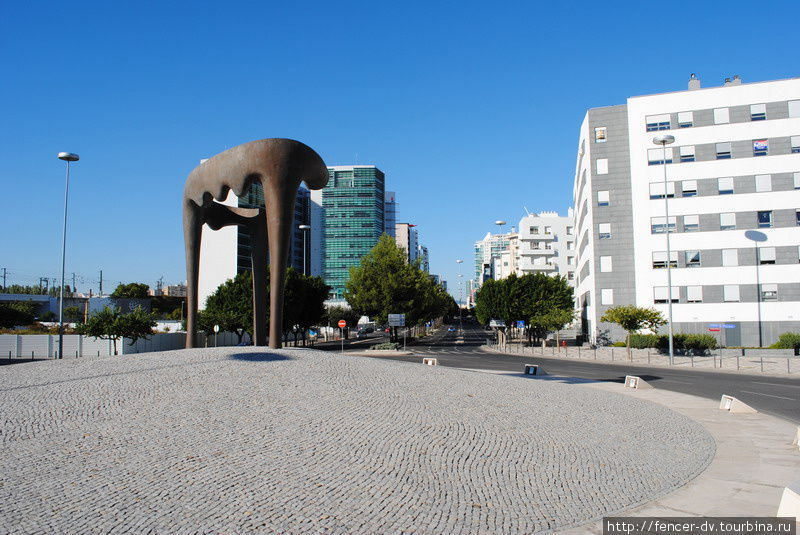 Современное искусство на столичных улицах Лиссабон, Португалия