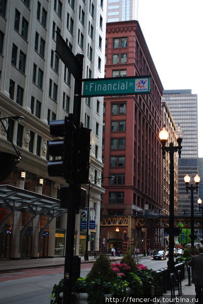Старая главная улица Чикаго и окрестности