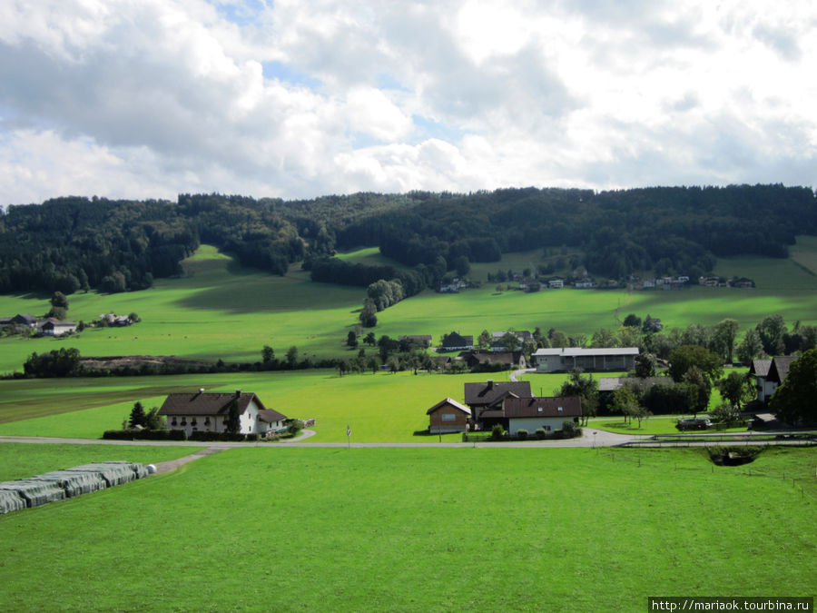 Баварские пейзажи Земля Бавария, Германия
