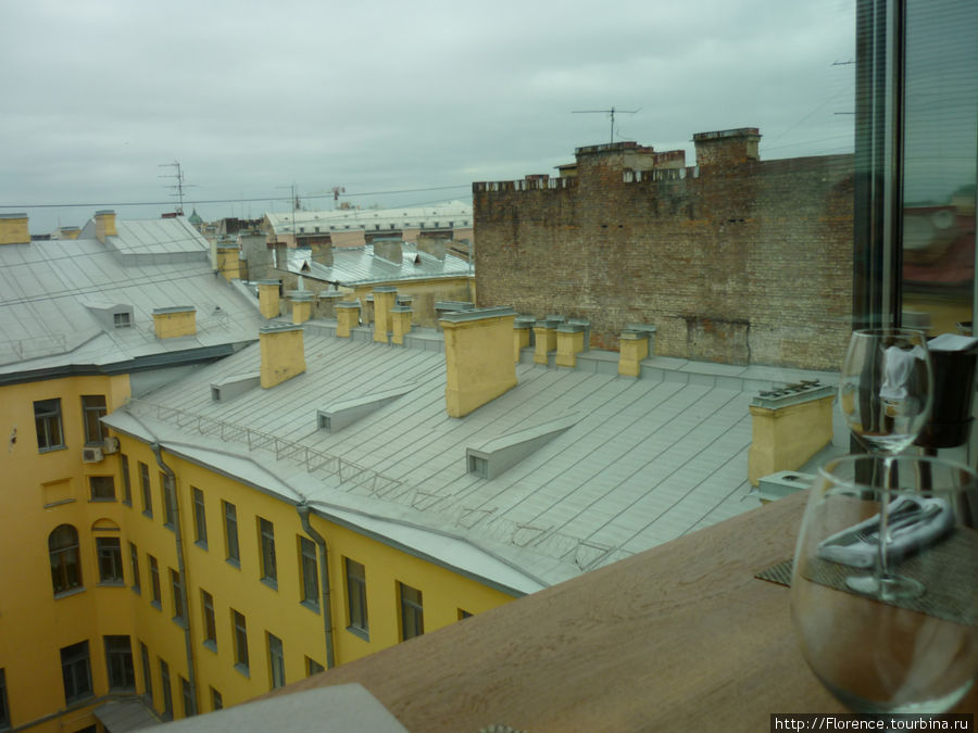 Вид из зала ресторана Санкт-Петербург, Россия