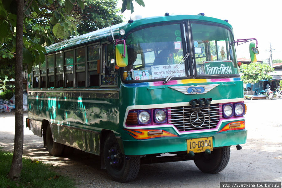 Городской автобус Лоп-Бури, Таиланд