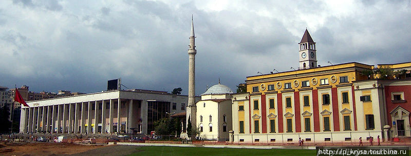 Площадь Скандербега Тирана, Албания