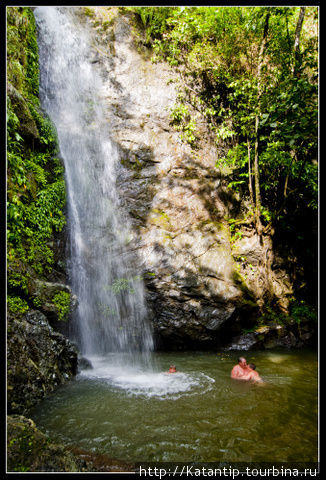 Водопад Самираха Остров Панай, Филиппины