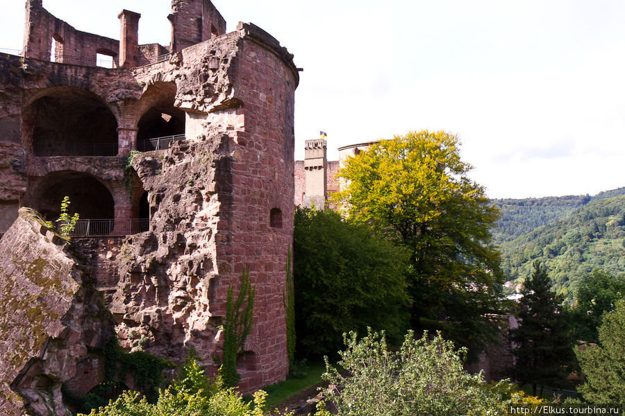 Замок под радугой Гейдельберг, Германия