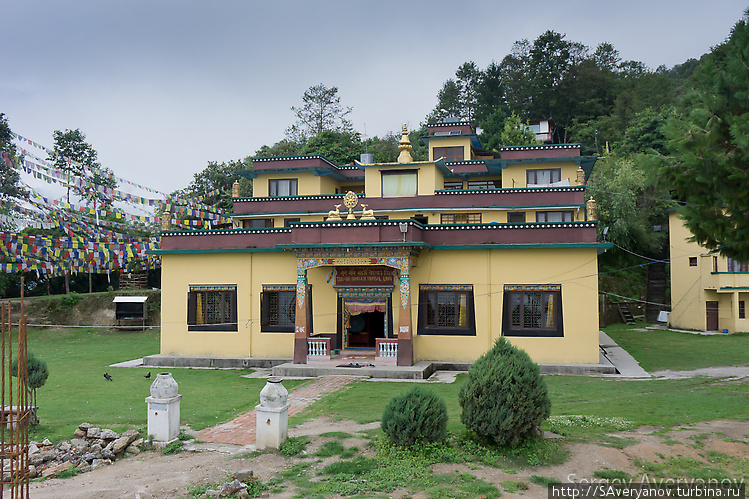 Храм монастыря Наги Гомпа