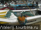 Sri Lanka (22) Гавань Галле – и лодки спят на берегу  …