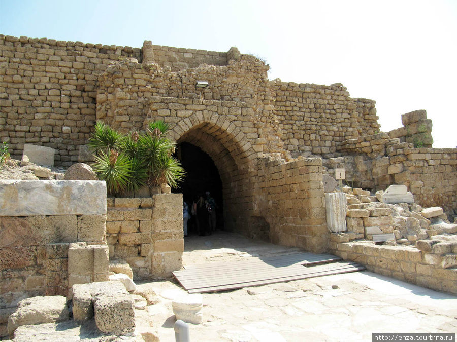 Кейсария Палестинская. Город Ирода и крепость крестоносцев Кесария, Израиль