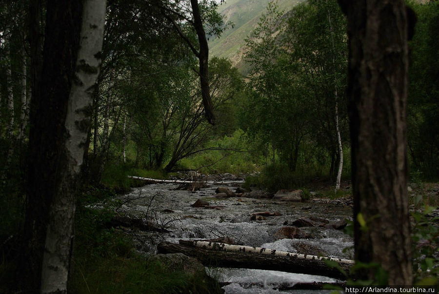 Река Казнахта, брод.