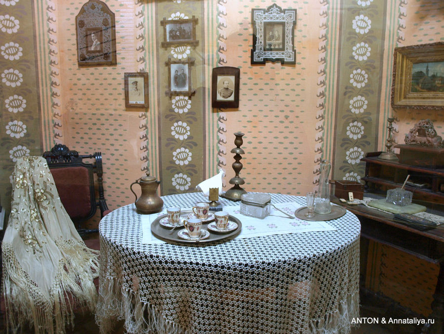Городская комната в Бессарабии, 19 век. Кишинёв, Молдова