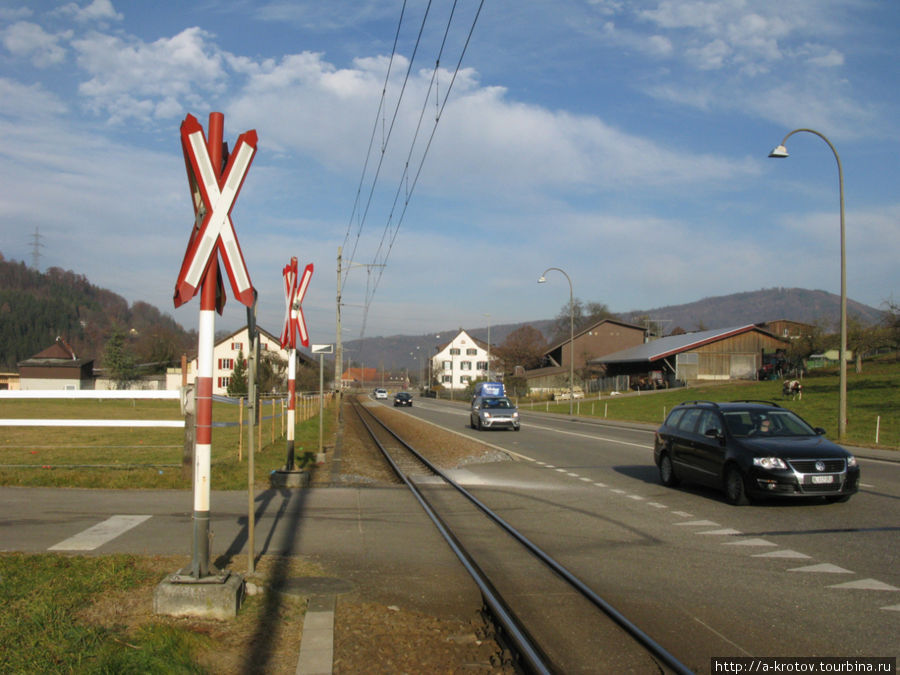Очень узкая узкоколейка (700 мм) Листаль, Швейцария