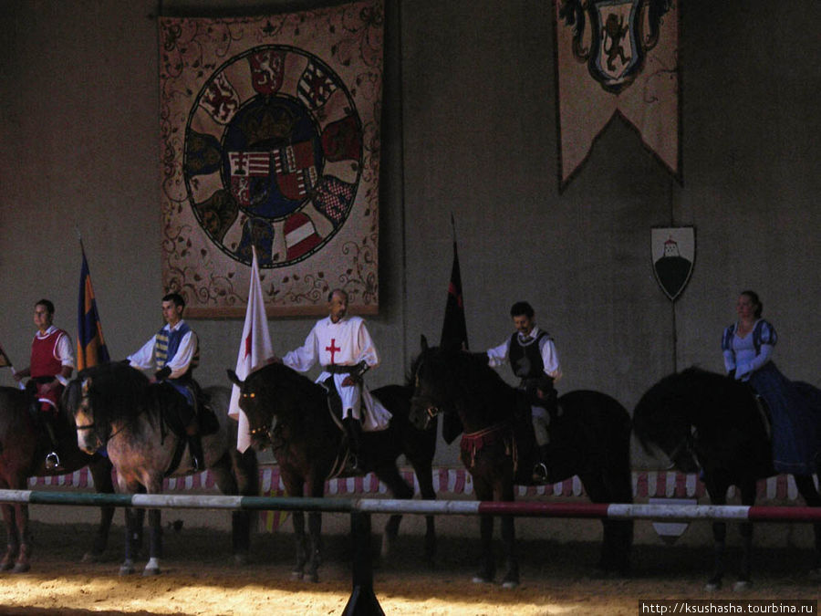 Средневековая чарда и рыцарский турнир в Шюмег Шюмег, Венгрия