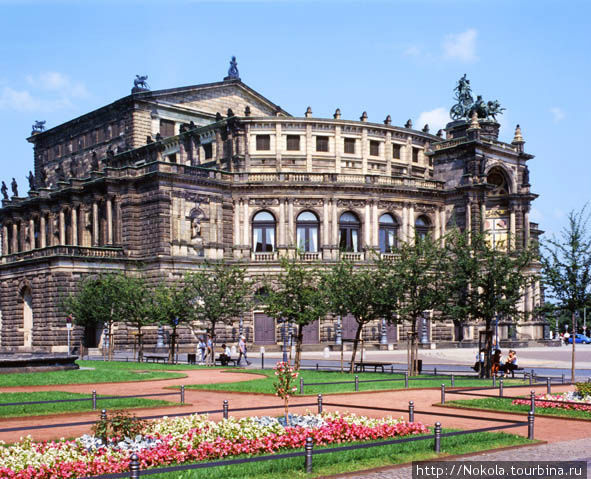 Оперный театр Земпера Дрезден, Германия