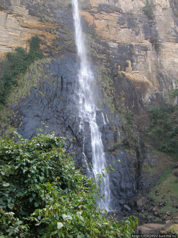 По Западной Африке. Ч 26. Водопад Дитин Провинция Лабе, Гвинея