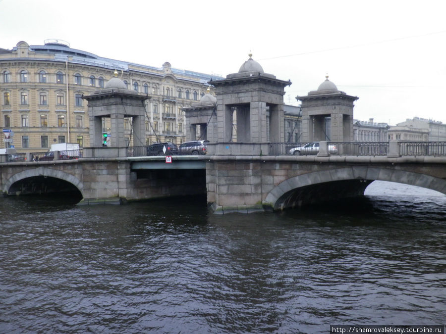 Мост Ломоносова Санкт-Петербург, Россия
