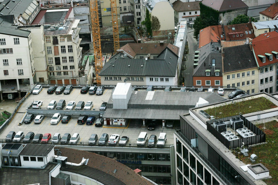 Многоуровневая парковка. Мюнхен, Германия