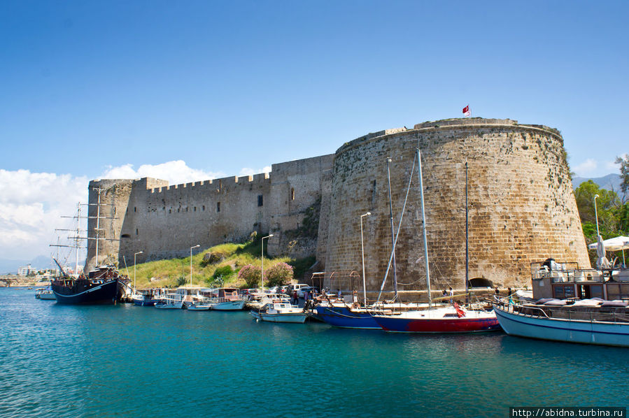 Крепость и гавань Кирении Кирения, Турецкая Республика Северного Кипра